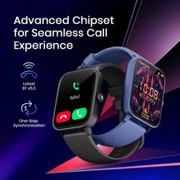 Fastrack Limitless Glide Advanced UltraVU HD Display|BT Calling|Advance Chipset|85+ Sports Modes & Watchfaces|Voice Assistant|24 * 7 Health Suite|IP67 Smartwatch