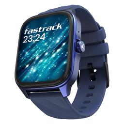 Fastrack New Astor Fs1 Pro Smartwatch|Large Super Amoled Display(1.97") Aod|Nextgen Chipset Lag Free&Fast Experience|Functional Crown|Singlesync Bt Calling|100+ Sports Modes&Watchfaces|Ip68,Blue