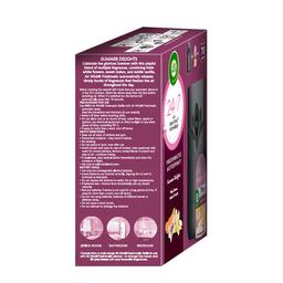 Airwick Freshmatic Automatic Air Freshener Kit [Machine + 1 Refill] - 250ml | Summer Delights with White flowers,melon, vanilla fragrances| 2600 Sprays Guaranteed | Lasts up to 70 days