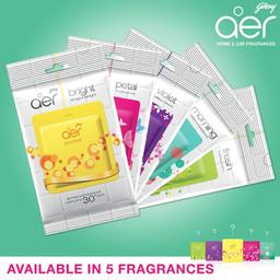 Godrej aer Power Pocket Bathroom Freshener – Jasmine Floral Delight (10g) | Lasts up to 30 days | Germ Protection