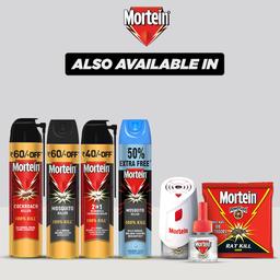 Mortein 600 ml - 2 in 1 Mosquito Killer & Cockroach Killer Spray - 600ml | All Insect Killer | Lemon Fragrance | 100% Kill Guarantee | Mosquito Repellent, Mosquito Spray Aerosol