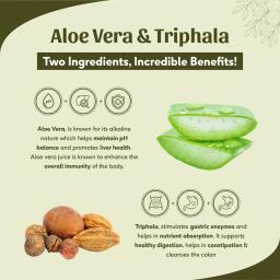 Sri Sri Tattva Shuddhta ka Naam | Aloe Vera Triphala Juice | Better Digestion | Healthy Skin | Natural & Herbal | No Added Sugar 500 ml