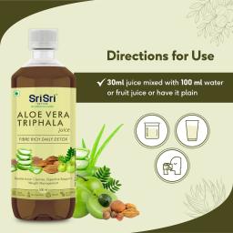 Sri Sri Tattva Shuddhta ka Naam | Aloe Vera Triphala Juice | Better Digestion | Healthy Skin | Natural & Herbal | No Added Sugar 500 ml
