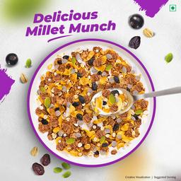 Kellogg's Millet Muesli with 84% Fruit, Seed & Multigrain 1000g | High in Fibre | Multigrain Breakfast Cereal  Buy 1 Get 1 Free