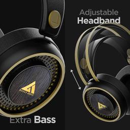 Boult Audio ProBass Ranger Over-Ear Wireless Bluetooth Headphones with Microphone, Headset with Long Battery Life
