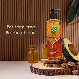 Nyle Natural & Pure Shampoo For Frizz Free Hair, With Goodness Of Argan Oil & Avocado Oil, For Men & Women, No Paraben And No Sulphate, 300ml