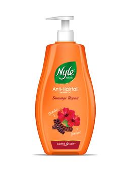 Nyle Natural & Pure Shampoo For Frizz Free Hair, With Goodness Of Argan Oil & Avocado Oil, For Men & Women, No Paraben And No Sulphate, 300ml