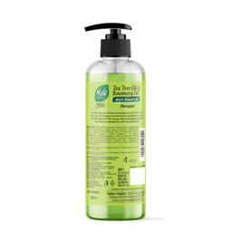 Nyle Natural & Pure Anti Dandruff Shampoo, With Goodness Of Tea Tree Oil & Rosemary Oil, For Men & Women, No Paraben And No Sulphate, 300ml