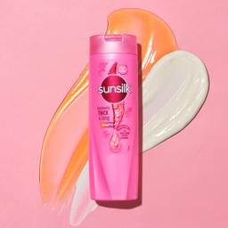 Sunsilk Lusciously Thick & Long, Shampoo, 360ml, for Fuller Hair, with Keratin, Yoghurt Protein & Macademia Oil, Paraben-Free