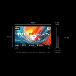 TCL S Series 80 cm (32 inch) Full HD LED Smart Google TV with Dolby Audio (2024 model)