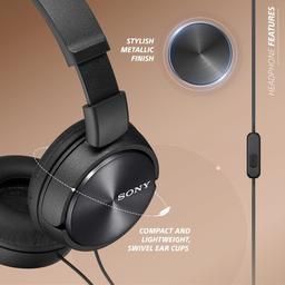 Sony Zx Series Mdr-Zx310Ap Headband Stereo On Ear Headset -Black