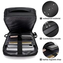 Men's Shirt [Multi Colors] - 1 pc & Birra Men's Perfume [Righteous] - 100 ml + Birra Men's Deo Spray [Wild Side] - 200 ml with Laptop Bag with Luggage Travel, and Daily Use