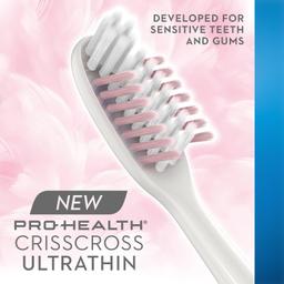 Oral B Crisscross Sensitive Ultrathin Manual Adults Toothbrush 3 Pieces (Extra Soft) - Multicolor