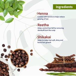 Sri Sri TATTVA Henna Shikakai Shampoo,200Ml & Sri Sri Tattva Sandal Soap,100g
