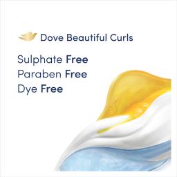 Dove Beautiful Curls Detangling Conditioner 380ml, For Curly Hair