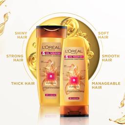 L'Oreal Paris 6 Oil Nourish Shampoo, 175ml (With 10% Extra)