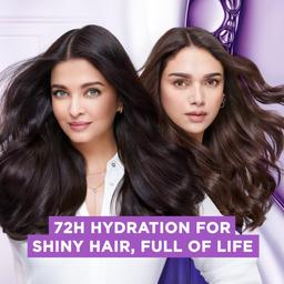 L'Oreal Paris Moisture Sealing Conditioner, With Hyaluronic Acid, For Dry & Dehydrated Hair, Adds Shine & Bounce, Hyaluron Moisture 72H, 180ml