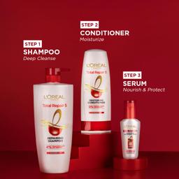 L'Oreal Paris Conditioner, For Damaged and Weak Hair, With Pro-Keratin + Ceramide, Total Repair 5, 180ml