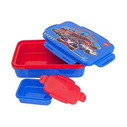 Cello Super Treat Insulated Plastic Lunch Box, Dark Blue