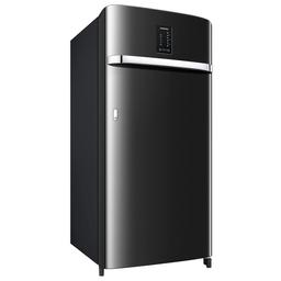Samsung 189L 4 Star Inverter Direct-Cool Single Door Digi-Touch Refrigerator Appliance (RR21C2E24BX/HL,Luxe Black) 2023 Model