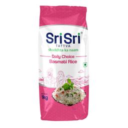 White Krishi Tunga Sorted Rice, Bag (10kg) & Sri Sri Basmati Rice - 1 kg Free (Only Bangalore)