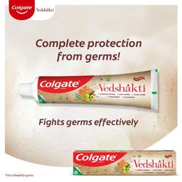 Colgate Vedshakti Toothpaste, Anti-Bacterial Paste For Whole Mouth Health, With Neem, Clove, And Honey, 100G, Freshening