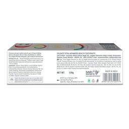Colgate Total 120 gm Advanced Health Toothpaste, Antibacterial Toothpaste, Stronger 12-Hour Anti-Germ Protection, Whole Mouth Health, World's No. 1* Germ-fighting Toothpaste