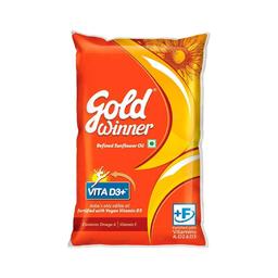Gold Winner Refined Sunflower Oil, 1L (Pack of 3)Only Bangalore