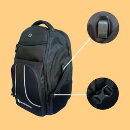 Casual Waterproof Laptop Backpack/Office Bag/School Bag/College Bag &  Asian Mattel Finish Stainless Steel Water Bottle 1000ml