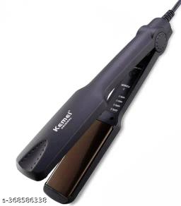 Kemei KM-329 Temperature Control hssv Hair Straightener & Kai K4 Body Razor For Women