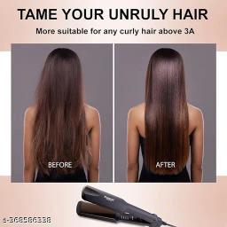 Kemei KM-329 Temperature Control hssv Hair Straightener & Kai K4 Body Razor For Women