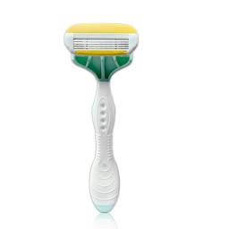 Kemei KM-329 Temperature Control hssv Hair Straightener & Kai K4 Body Razor For Women