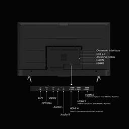 Haier 108 cm (43) P7GT Series 4K Ultra HD Smart LED Google TV 43P7GT-P (Grey)