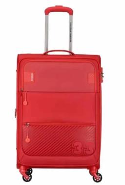 I Carry Italy Polyester Red Majoris Spinner Trolley Bag