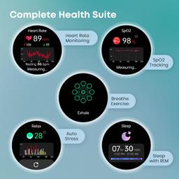 Fastrack Astor FR2 Pro Smartwatch with 1.43” AMOLED Display with 466 * 466 Pixel Resolution|SingleSync BT Calling|AI Voice Assistant|100+ Sports Modes and Watchfaces|Upto 5 Day Battery|IP68