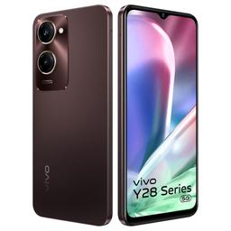 vivo Y28s 5G (Vintage Red, 4GB RAM, 128GB Storage)