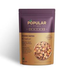 POPULAR FIT-EATS Goldern Zahidi Dates, 500 gm