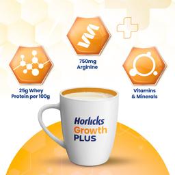 Horlicks Growth Plus - Nutrients for Height Gain - Vanilla - 400g