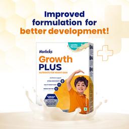 Horlicks Growth Plus - Nutrients for Height Gain - Vanilla - 400g