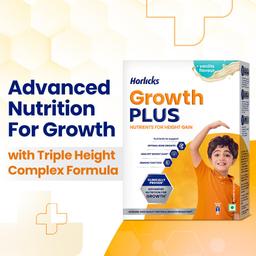 Horlicks Growth Plus - Nutrients for Height Gain - Vanilla - 400g