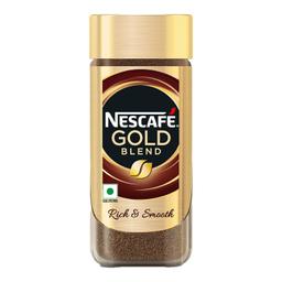 NESCAFE Gold Rich and Smooth Instant Coffee Powder, 90gms/100gms - Jar
