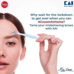 Kai Japan Can Eyebrow Razor For Women (3Pcs)