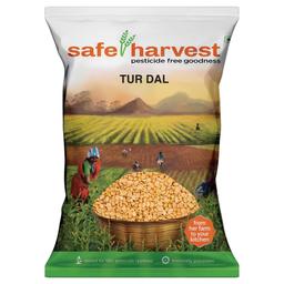 safe harvest Toor/Arhar Dal (Split) (Pesticide Free) (500 g)