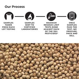 Safe Harvest Pesticide Free Kabuli Chana Premium (Big Size) 500g