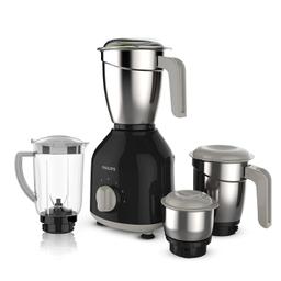 Philips HL7759/00 Mixer Grinder, 750W Turbo Motor, 4 Jars (Black),