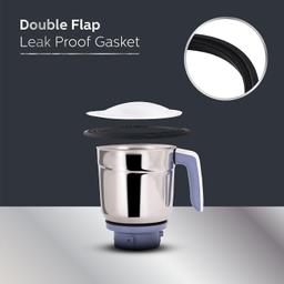 Philips Viva Collection HL7701/00 Mixer Grinder, 750 Watts, 4 Jars (Elegant Lavender and White)