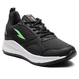 ASIAN Men's Cosco-13 Sports Running,Walking & Gym, School Shoes Lightweight Eva Sole Extra Jump Casual Sneaker Lace-Up Shoes for Men's & Boy's(Black)