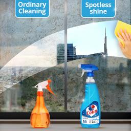 Colin Glass and Surface Cleaner Liquid Spray - 500 ml | India's #1 All-Purpose Glass Cleaner for Car, Kitchen and Home Surfaces | Multi Surface Cleaner