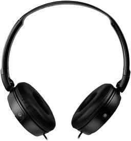 Sony MDR-ZX110AP Wired On-Ear Headphones with tangle free cable, 3.5mm Jack, Headset with Mic for phone calls  - (Black)