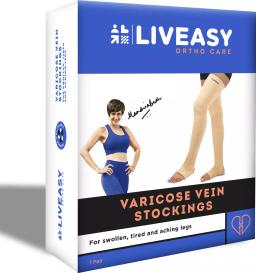Liveasy Ortho Care Varicose Vein Stockings Medium